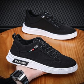 Men's Versatile Skate Sneakers - Stylish, Comfortable, Non-Slip Grip for Year-Round Outdoor Activities