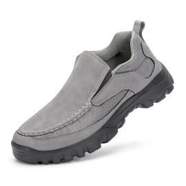 Men's EVA-Sole Loafers: Durable, Comfortable Slip-On Sneakers with Breathable Canvas Lining - Perfect for Outdoor Activities