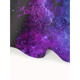 Galaxy 3D Digital Pattern Print Graphic Men's T-shirts, Causal Tees, Short Sleeves Comfortable Pullover Tops, Men's Summer Clothing