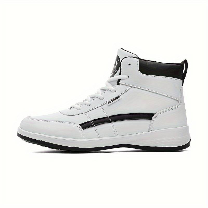 mens casual shoes non slip high top comfy for all seasons outdoor jogging walking camping men s shoes temu details 6