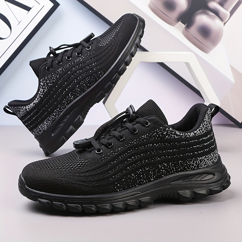 running shoes men s trendy breathable comfy non slip soft details 4