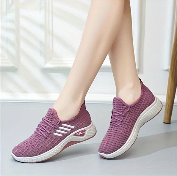 flying woven sneakers women s breathable casual lace outdoor details 0