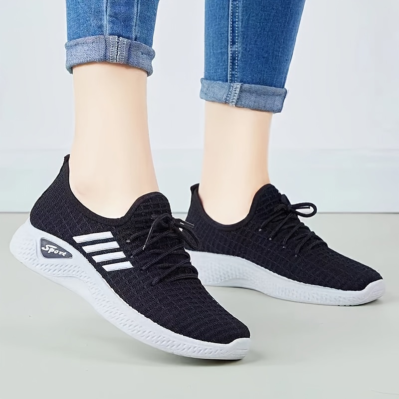 flying woven sneakers women s breathable casual lace outdoor details 18