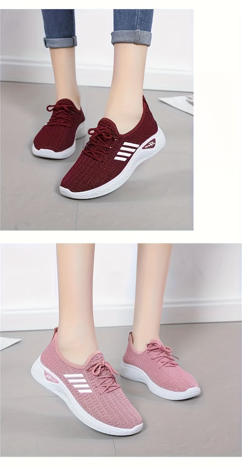 flying woven sneakers women s breathable casual lace outdoor details 19