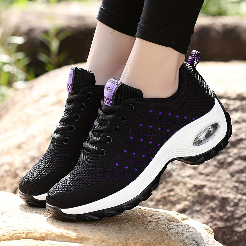 sports shoes women s air cushion casual shock absorbing low details 7